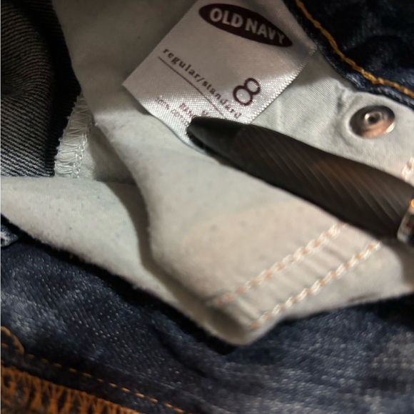 Old Navy regular mid wash jeans. Size 8 EUC - Picture 3 of 4